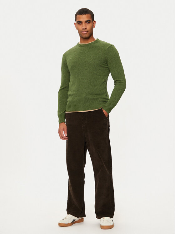 United Colors Of Benetton United Colors Of Benetton Maglione 1235U1N67 Verde Regular Fit