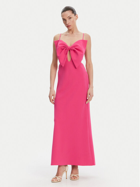 BARDOT BARDOT Официална рокля Paula Bow 59621DB Розов Regular Fit
