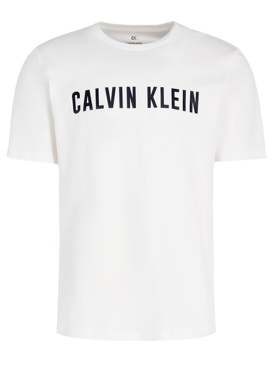 Calvin Klein Performance Calvin Klein Performance Marškinėliai Ss Tee Logo 00GMF8K160 Balta Regular Fit