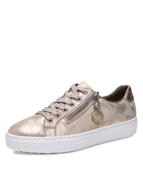 Rieker Rieker Sneakers L59L8-62 Goldfarben