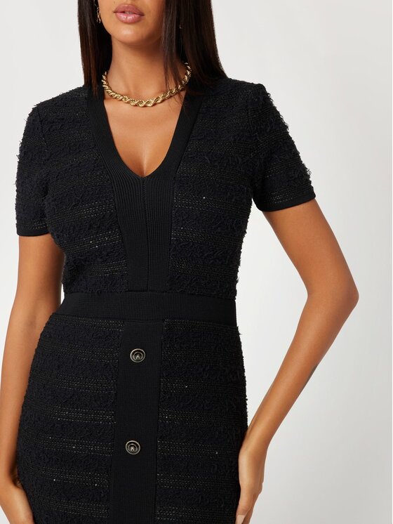 Guess Guess Sukienka codzienna 170219 Czarny Classic Fit