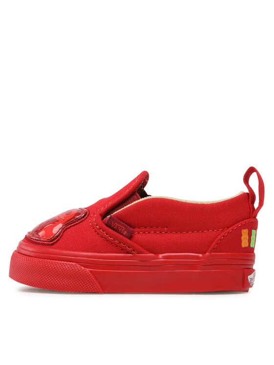 Vans Tenisówki Slip-On V Haribo VN0009R8RED1 Czerwony