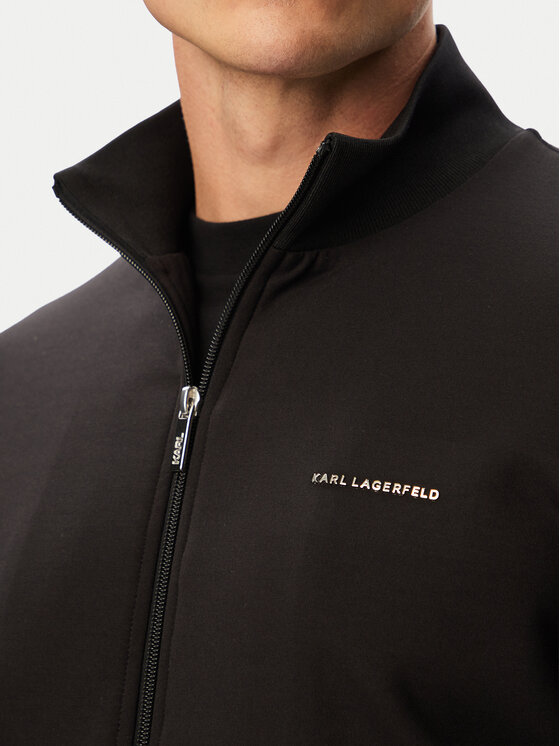 KARL LAGERFELD KARL LAGERFELD Bluza 705006 563902 Czarny Regular Fit