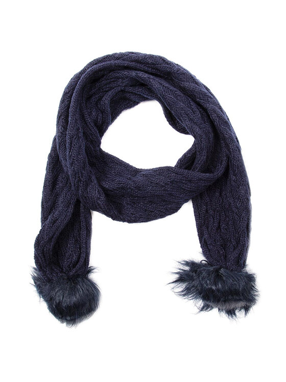 Completo cappello, sciarpa e guanti 10701 Blu