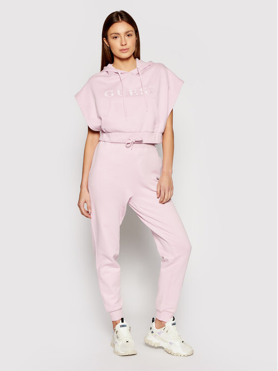 Felpa O1GA00 K68I1 Rosa Loose Fit