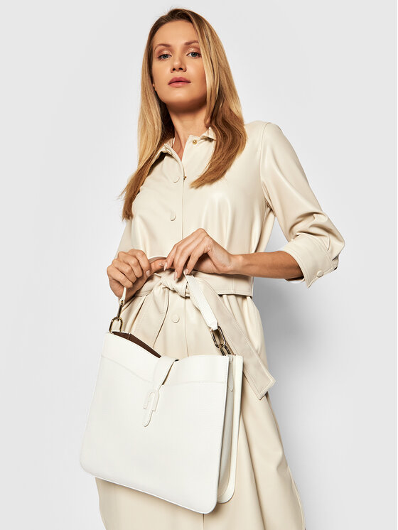 Furla Furla Ročna torba Sofia Grainy WB00268-HSF000-01B00-9-001-20-BG-B Bela