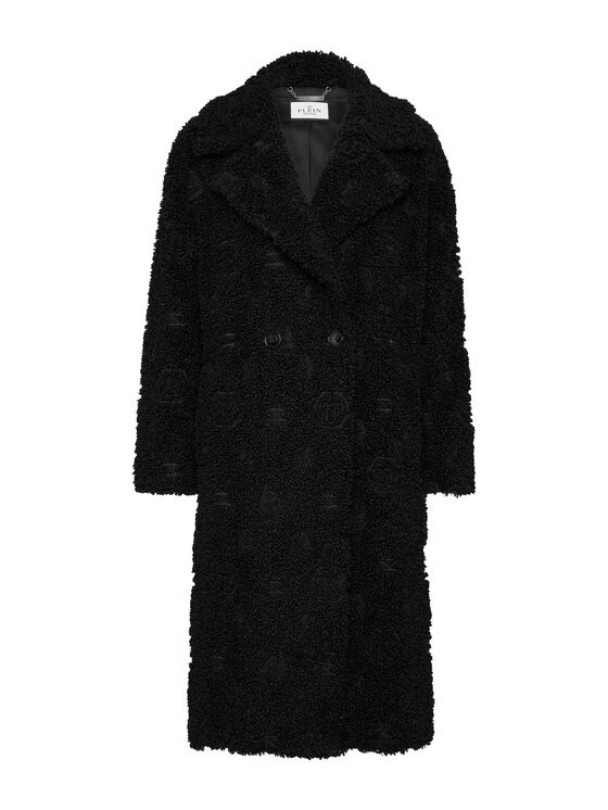 PHILIPP PLEIN PHILIPP PLEIN Cappotto invernale 625 Nero Loose Fit