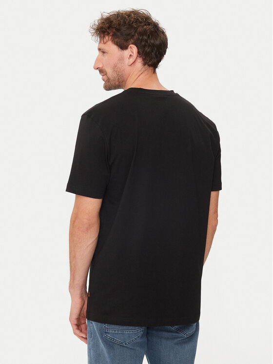 BOSS Boss T-shirt Te_Sea_Horse 50515626 Crna Regular Fit