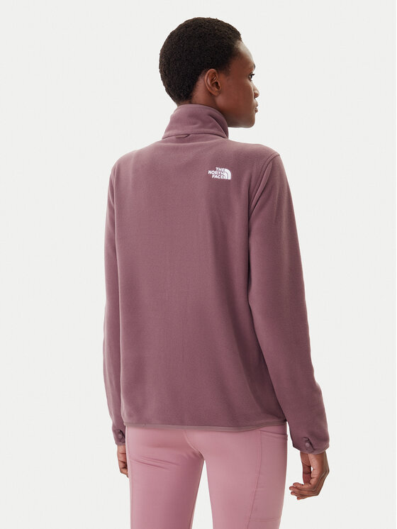 The North Face The North Face Fleece Glacier NF0A8D2F Μπορντό Regular Fit