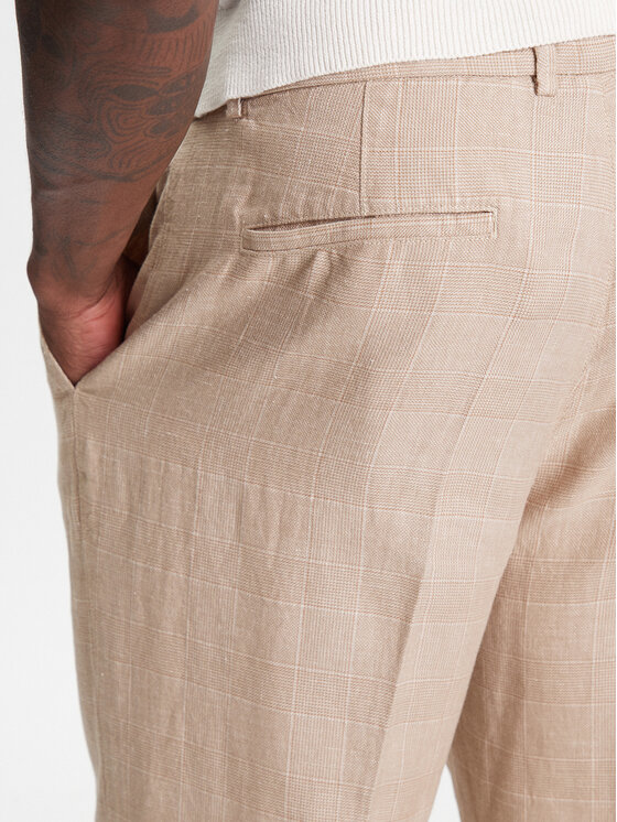 United Colors Of Benetton United Colors Of Benetton Hlače 43B3UF03X Bež Regular Fit