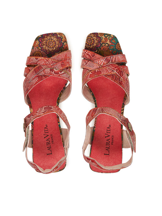 Laura Vita Laura Vita Босоніжки Jacqueso 03 Червоний