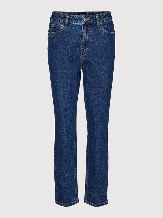 Vero Moda Vero Moda Džinsi Brenda 10268434 Tumši zils Straight Fit