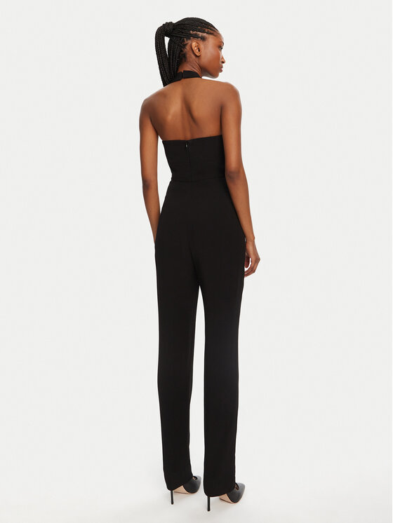 Balmain Balmain Kezeslábas DF1PW145VB00 Fekete Regular Fit