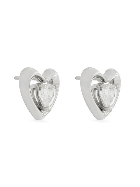 Guess Guess Kolczyki JUBE05 024JW Srebrny