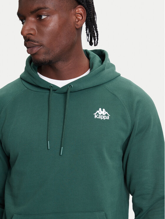 Kappa Kappa Pulóver Authentic 321W7GW Zöld Regular Fit