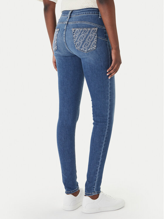 Liu Jo Liu Jo Jeansy UA6013 D0305 Granatowy Slim Fit