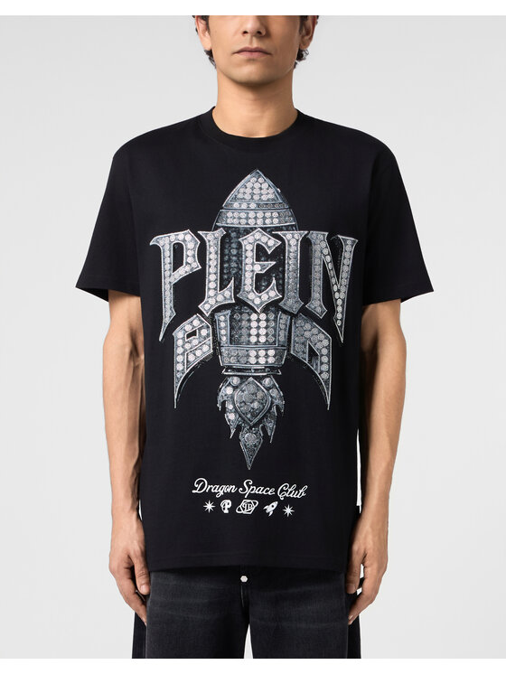 PHILIPP PLEIN PHILIPP PLEIN T-Shirt 31082 Czarny Regular Fit