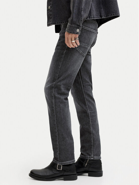 Jack & Jones Jack & Jones Jeansy Clark Vintage 12278239 Černá Skinny Fit