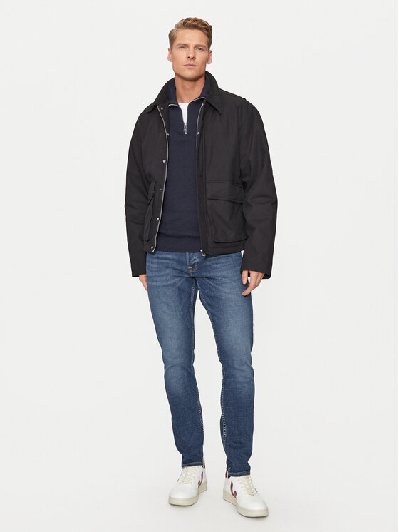 Jack & Jones Jack & Jones Geacă Brooklyn 12261818 Negru Regular Fit