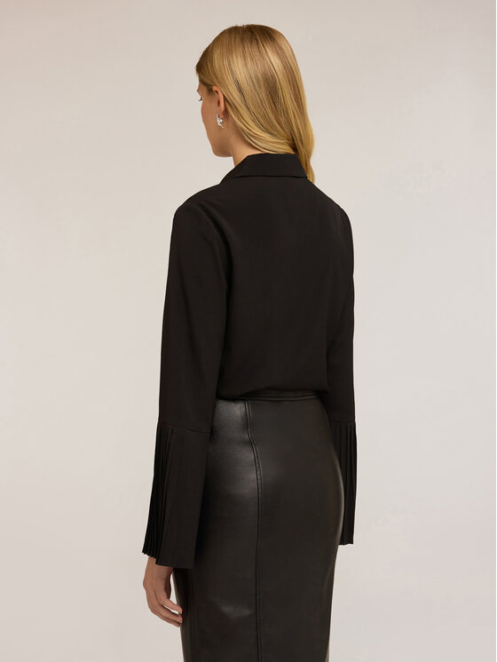 Motivi Motivi Camicia 5272Q000868N033 Nero Regular Fit