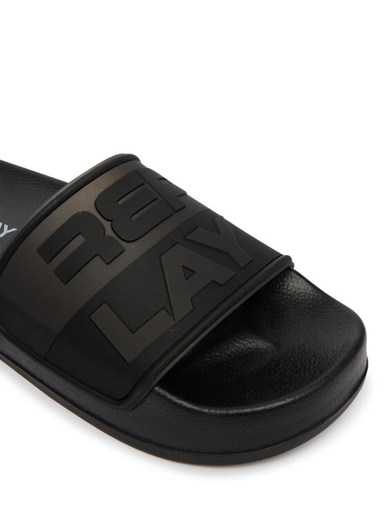 REPLAY REPLAY Plätud GWF1H .000.C0037S Must