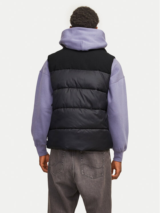 Jack & Jones Jack & Jones Prsluk Moon 12256860 Crna Regular Fit