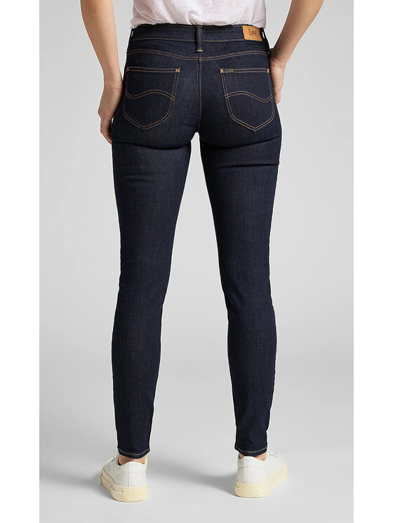 Lee Lee Jeansy Scarlett Niebieski Skinny Fit