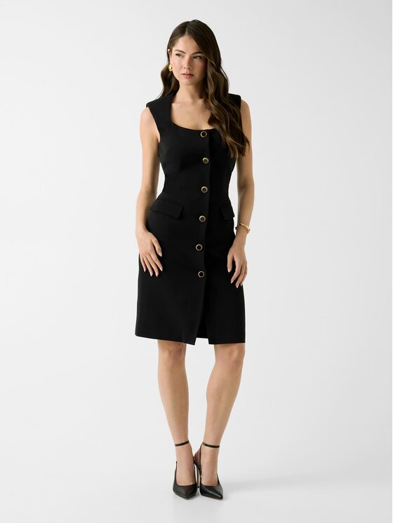Marciano Guess Marciano Guess Každodenní šaty 181575 Černá Classic Fit