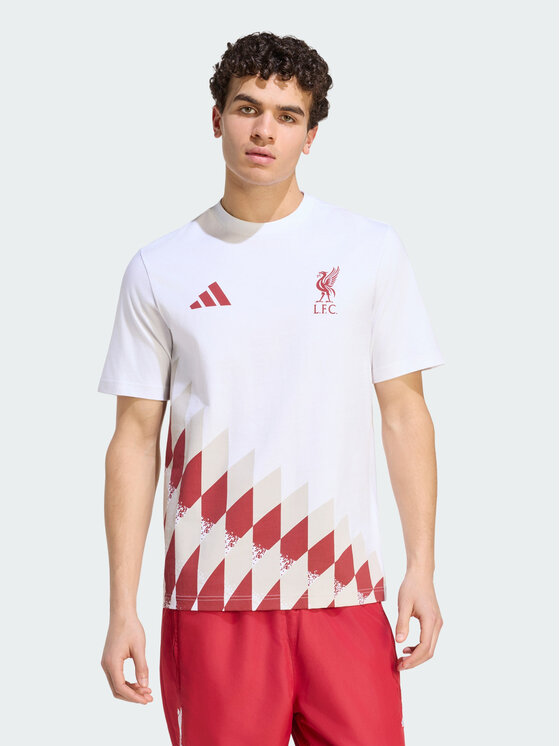 adidas adidas Koszulka techniczna 169217 Biały Regular Fit