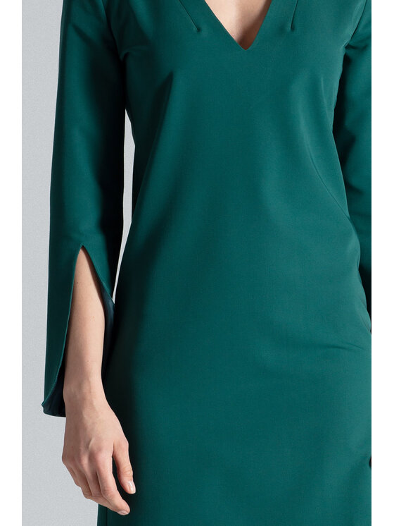 FIGL FIGL Sukienka codzienna M550 Zielony Regular Fit