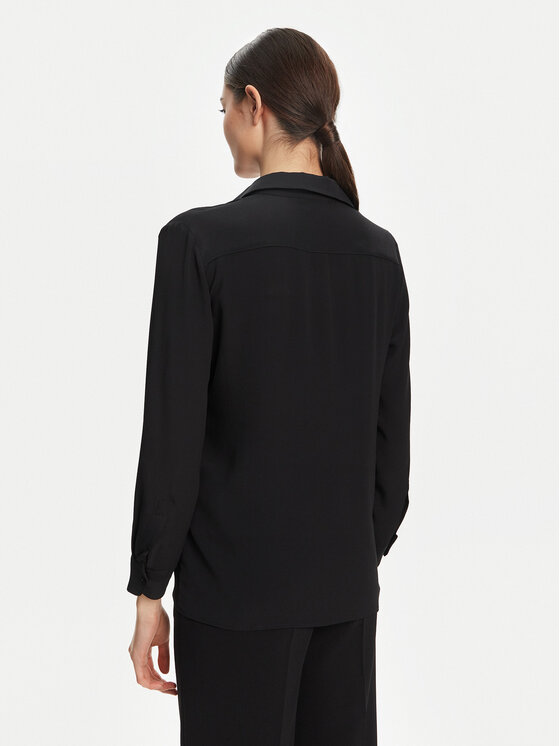 Marella Marella Πουκάμισο Cabiria 2523116071 Μαύρο Regular Fit