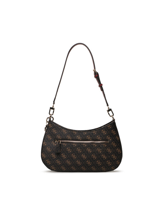 Guess Guess Дамска чанта Noelle (QL) HWQL78 79180 Кафяв