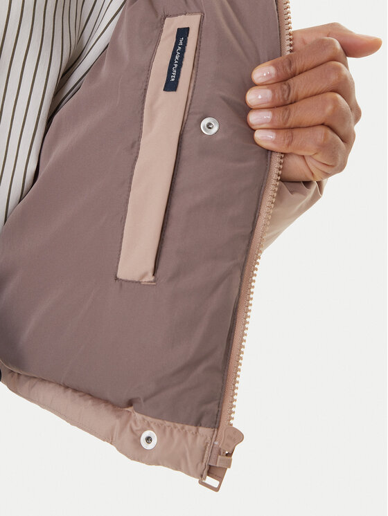 Tommy Jeans Tommy Jeans Geacă din puf Alaska DW0DW21624 Bej Regular Fit