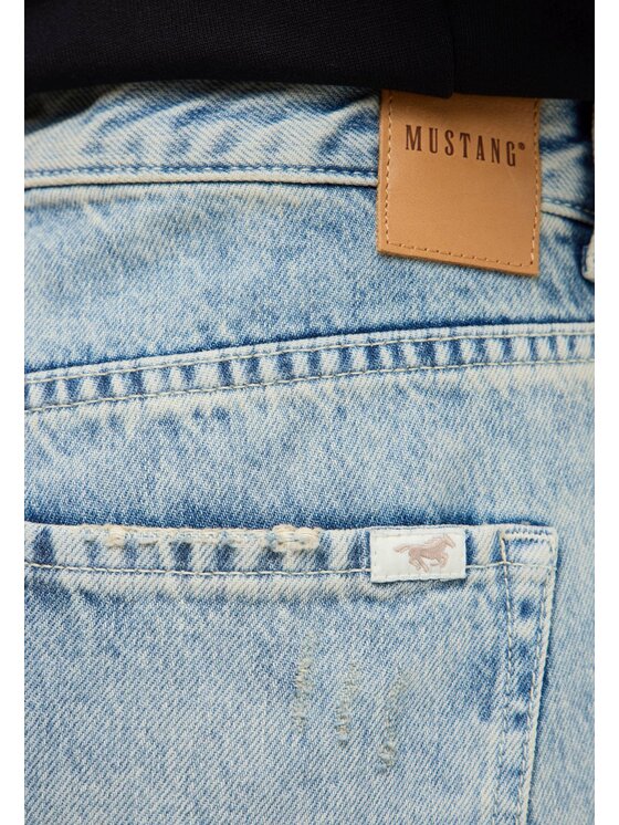 Mustang Mustang Jeansy Style Brooks Straight Niebieski Straight Fit