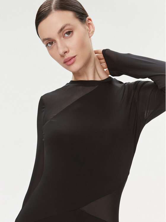Bruuns Bazaar Bruuns Bazaar Sukienka koktajlowa Mandevilla BBW3665 Czarny Regular Fit