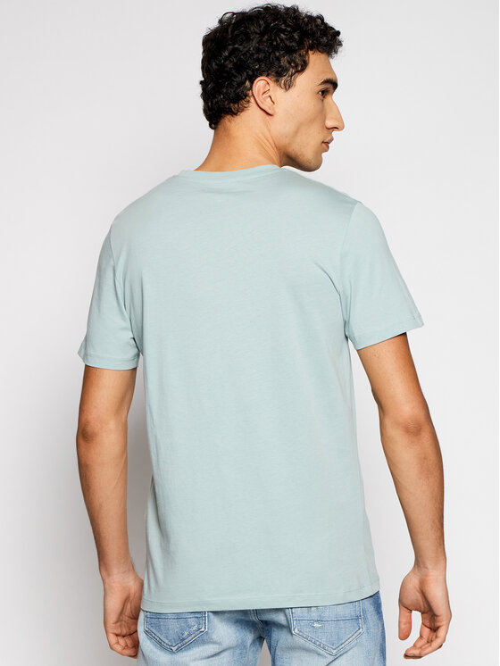 T-shirt Elias 12195572 Verde Regular Fit