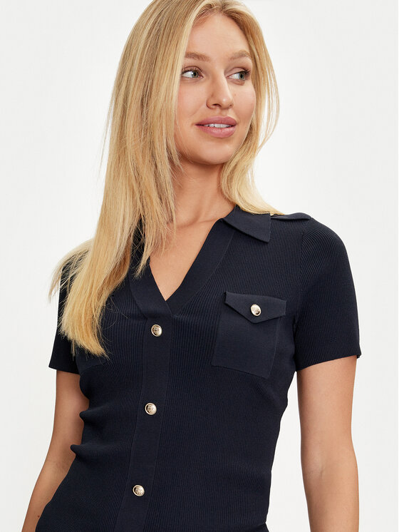 Marciano Guess Marciano Guess Sweter 4YGR22 5789Z Granatowy Regular Fit