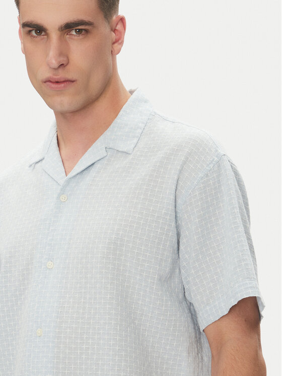 Jack&Jones Jack&Jones Πουκάμισο Luke 12277185 Μπλε Relaxed Fit