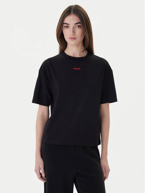 HUGO Hugo T-Shirt 50490593 Černá Relaxed Fit