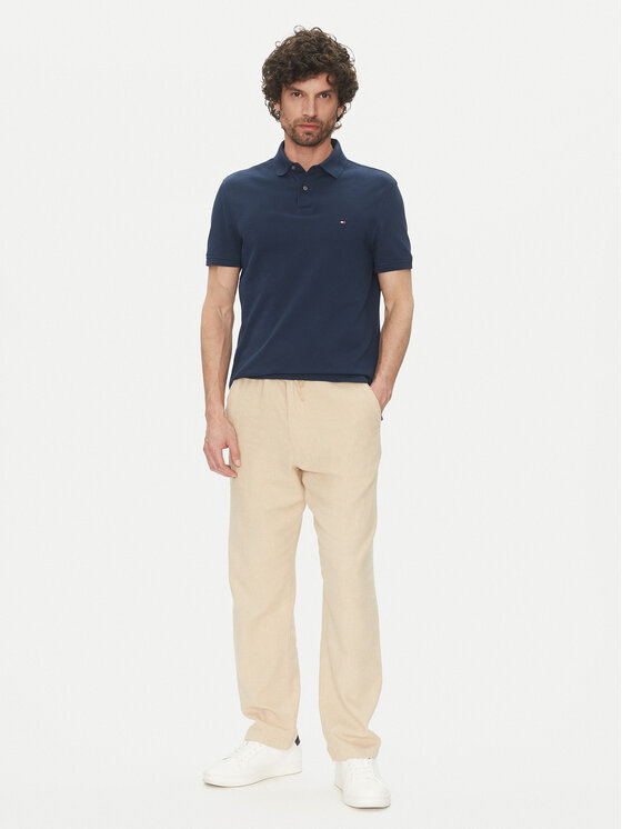 Tommy Hilfiger Tommy Hilfiger Polo 1985 MW0MW17770 Tamnoplava Regular Fit