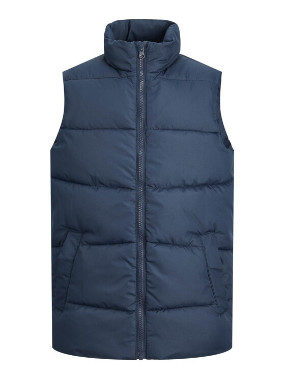 Gilet 12223375 Blu Regular Fit