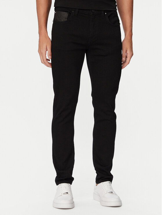 KARL LAGERFELD KARL LAGERFELD Дънки 265518 564859 Черен Tapered Fit