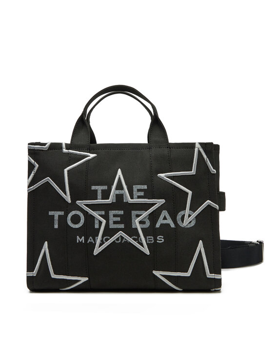 Geantă Marc Jacobs The Star Logo Medium Tote 2R4HTT018H03 Negru