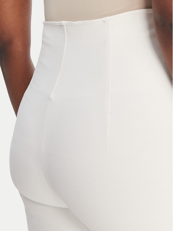 Elisabetta Franchi Elisabetta Franchi Hlače PA-158-61E2-V350 Bijela Skinny Fit