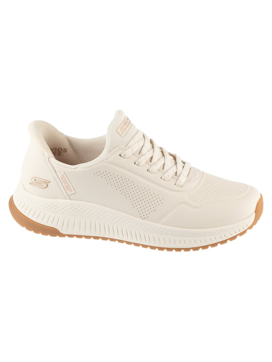 Skechers Skechers Sneakersy Slip-Ins: Bobs Squad 4 - Key Look Biały