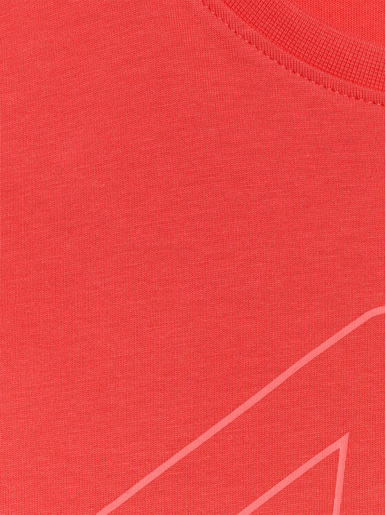 4F 4F T-Shirt BASIC+ Czerwony Regular Fit