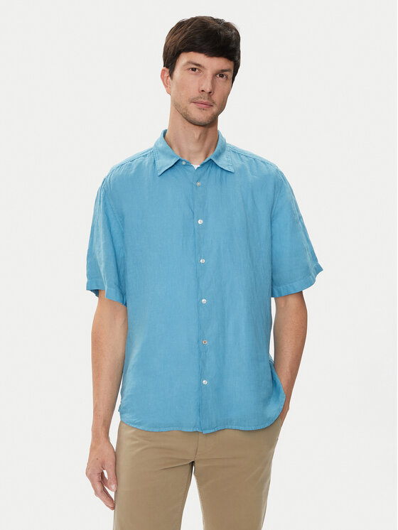 BOSS Boss Ing Rash_2 50489345 Kék Regular Fit
