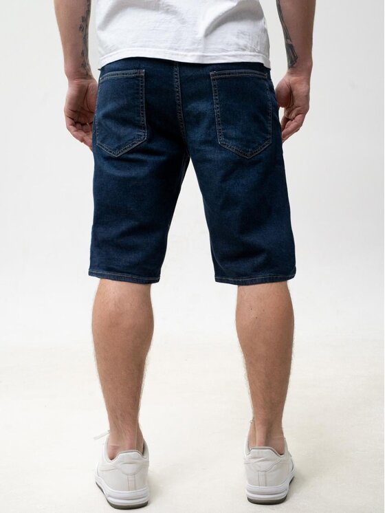 Jigga Wear Jigga Wear Szorty jeansowe 132195 Niebieski Regular Fit