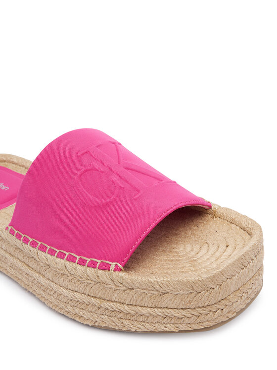Calvin Klein Calvin Klein Espadrilės Ebeth HW0HW02894 Rožinė