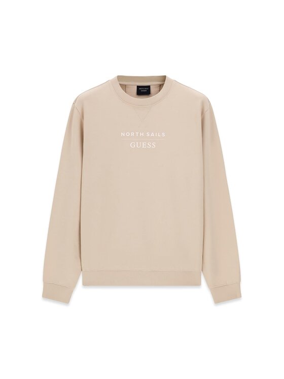 Guess Guess Mikina 182470 Béžová Classic Fit